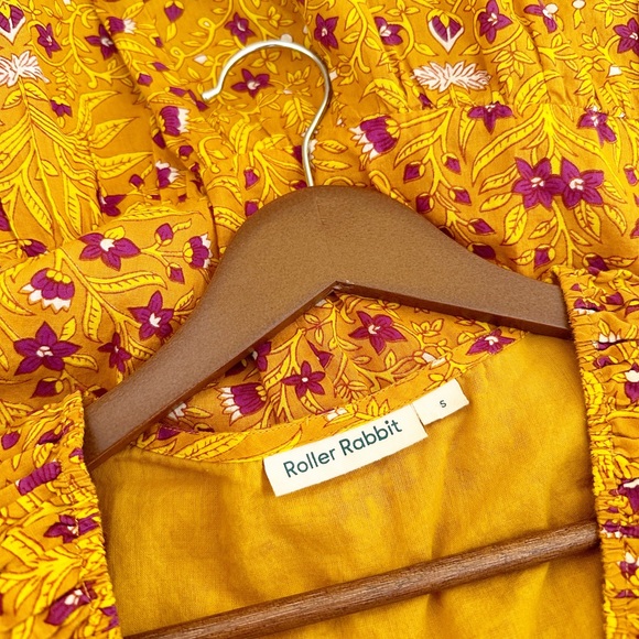 Roller Rabbit Marigold Ruffle Midi Dress - Picture 6 of 6